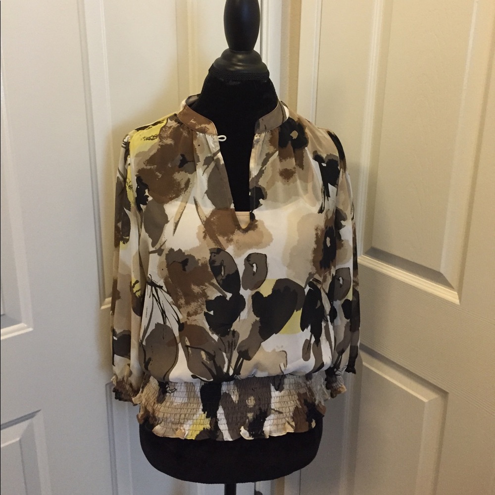 a.n.a Women’s Blouse with Tank Top Size M